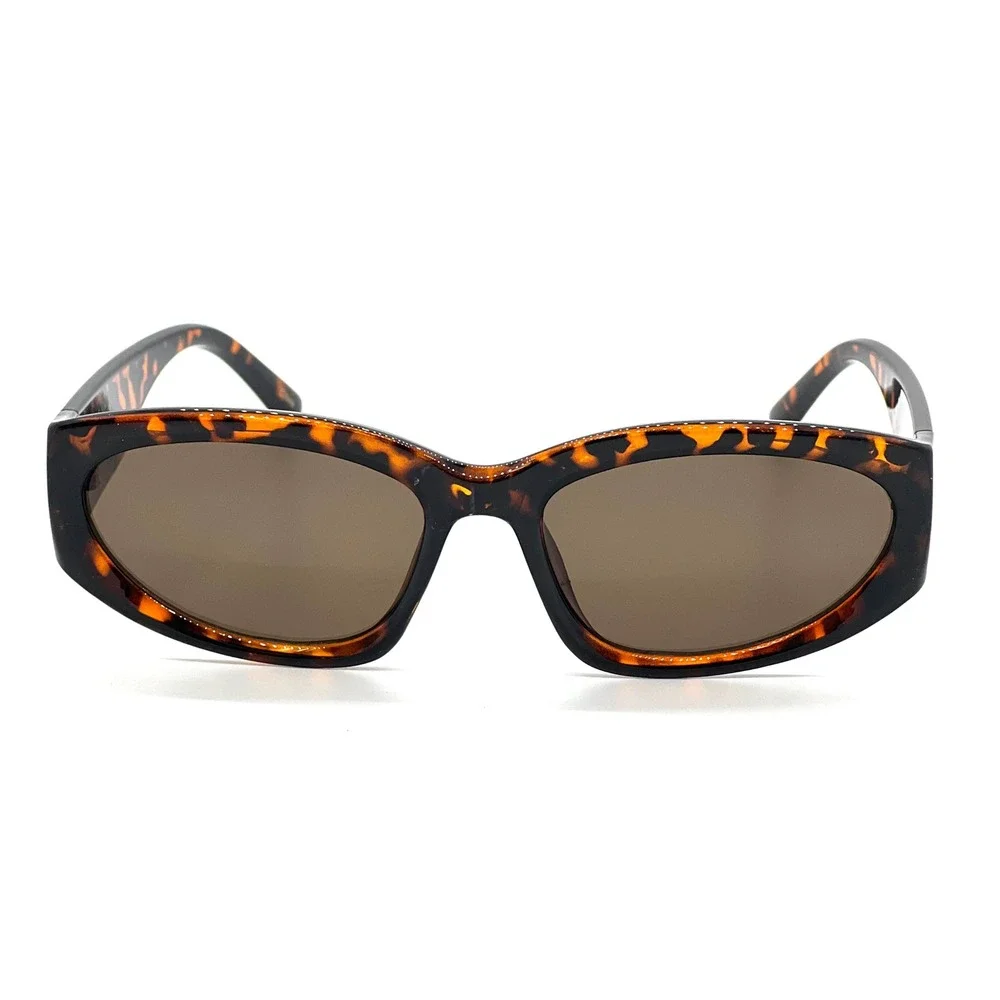 Tortoise Sunglasses Womens Oval Frames Retro Fashion Sun Glasses Elegant Driving